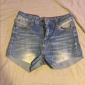 Classic Women's Blue Denim Shorts